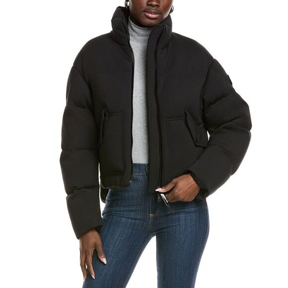 Moncler WomensChestnut Jacket, Black
